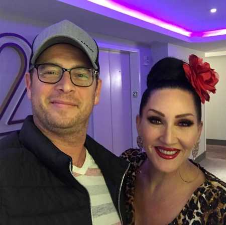 Michelle visage with her husband